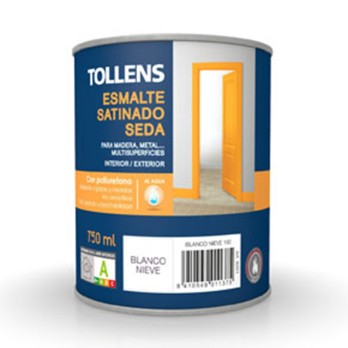 ESMALTE AL AGUA SATINADO SEDA BLANCO
