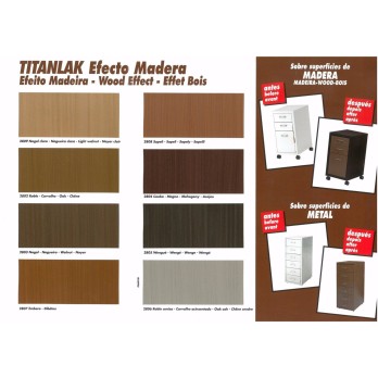 ESMALTE EFECTO MADERA TITANLAK