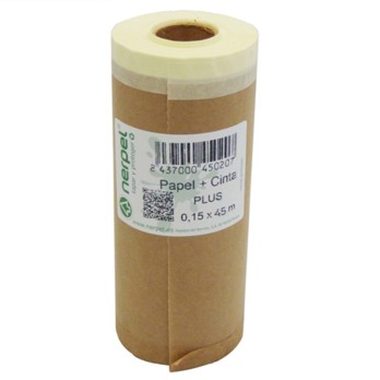 ROLLO PAPEL CON CINTA NERPEL PLUS