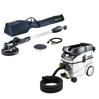 SET FESTOOL LIJADORA DE PARED PLANEX EASY+ASPIRADOR CTL36  RF.575447