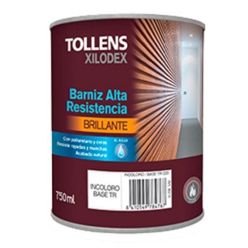 BARNIZ ALTA RESISTENCIA AL AGUA BRILLANTE INCOLORO
