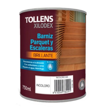 BARNIZ PARQUET Y ESCALERAS BRILLANTE AL AGUA INCOLORO
