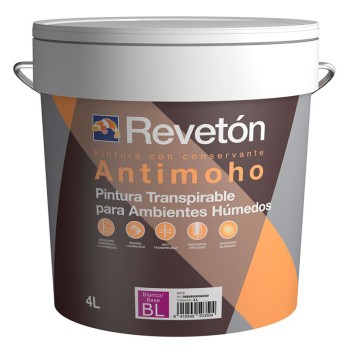 PINTURA CON CONSERVANTE ANTIMOHO BLANCO