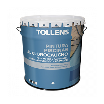 PISCINAS CLOROCAUCHO AZUL CLARO TOLLENS EN 4L Y 15L