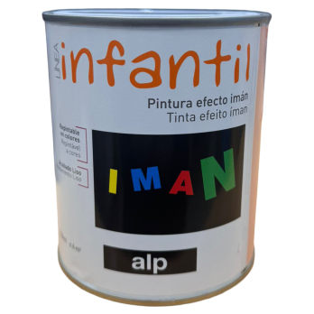 PINTURA MAGNETICA (EFECTO IMAN) NEGRA 750ML